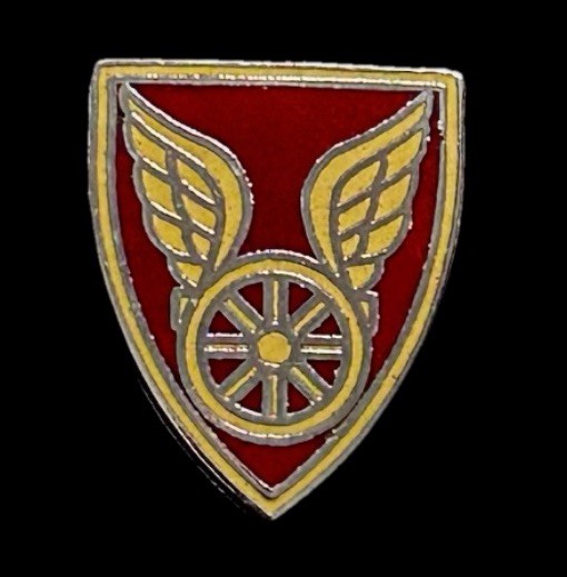 US Army 124th Transportation Command Hat Pin