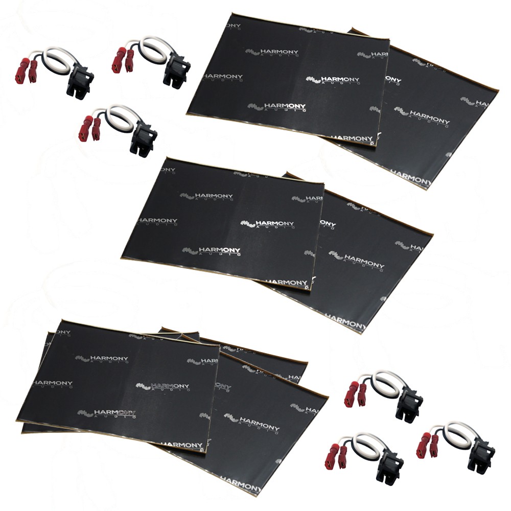 Fits Chevy Blazer 98-05 Factory Speaker Replacement Harness w/ Sound Dampening