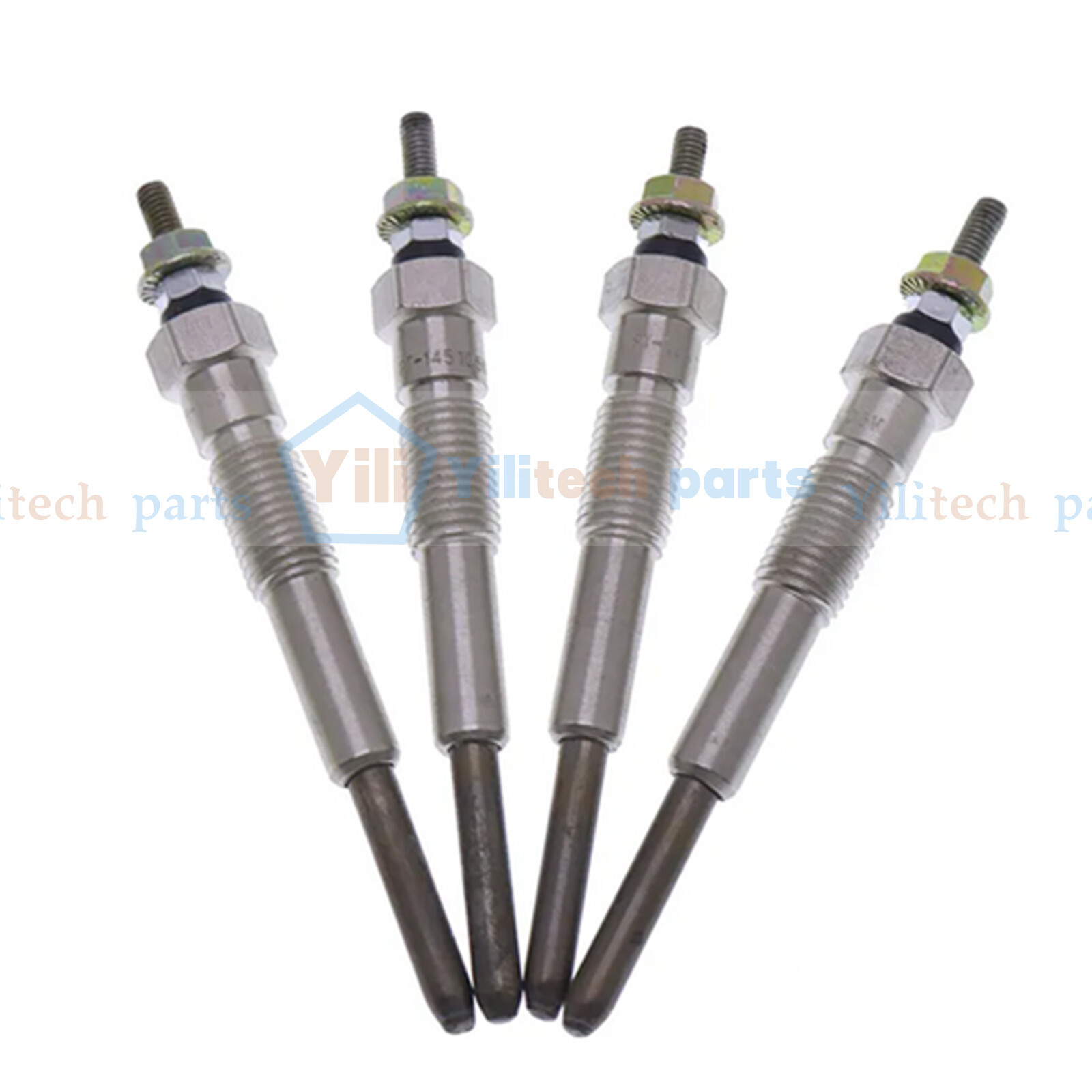 4X Glow Plug 600-815-1340 24V For Komatsu Engine 4D95 4D95L-1CC 4D94-2F 4D95L