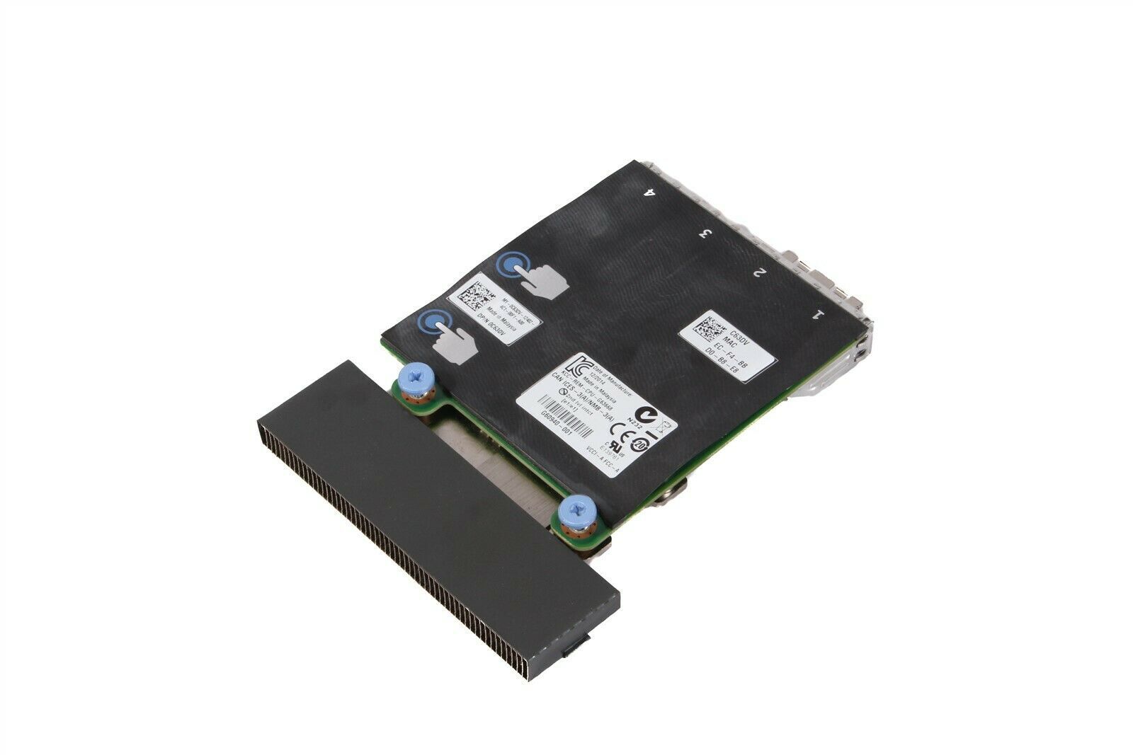 Dell Intel X520 2x 10Gb SFP 2x i350 1GbE Network Daughter Card 0C63DV C63DV