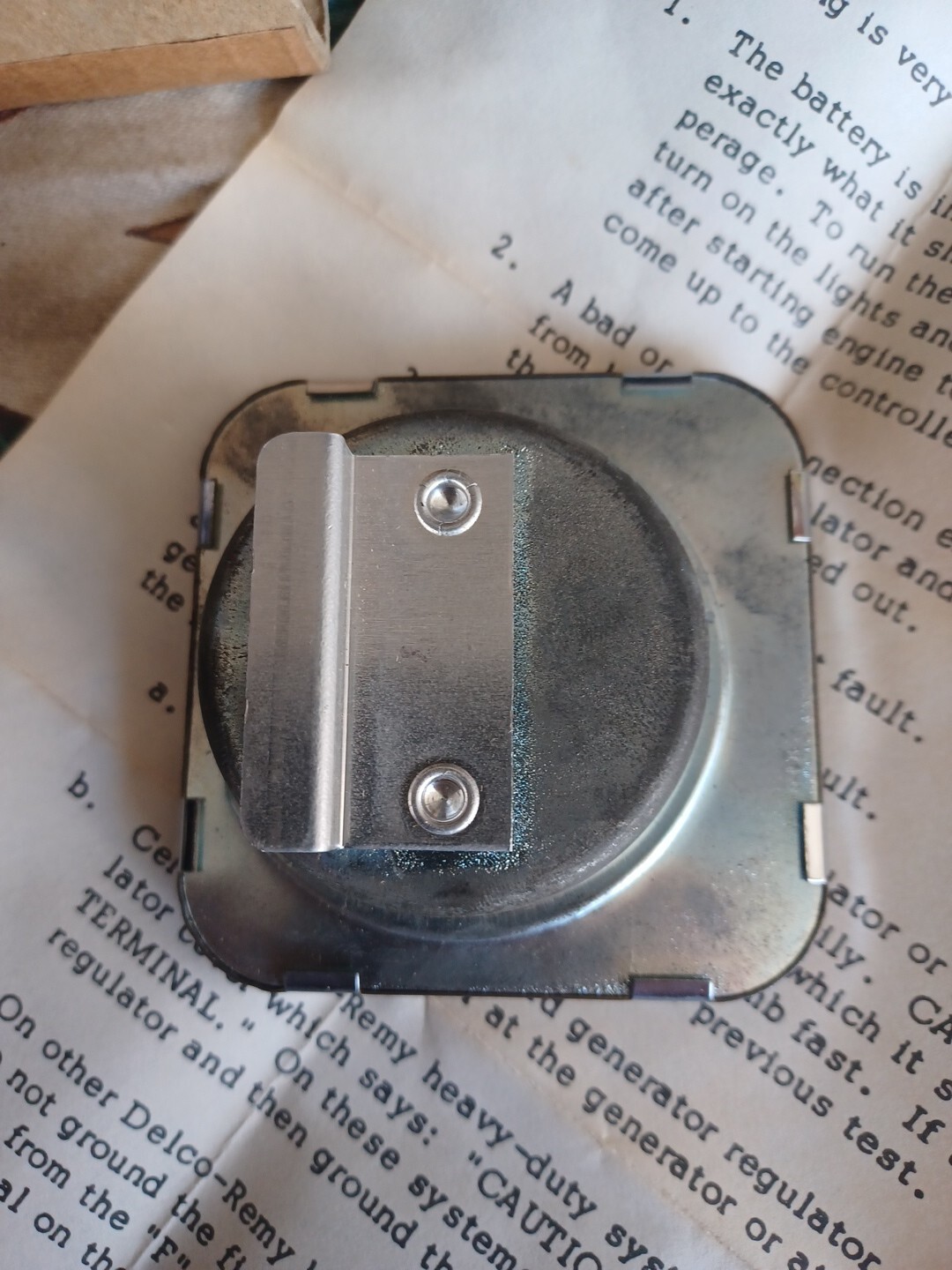 Matco Tools GT-50 DC Amperes Current Indicator 0-75 Gauge Meter