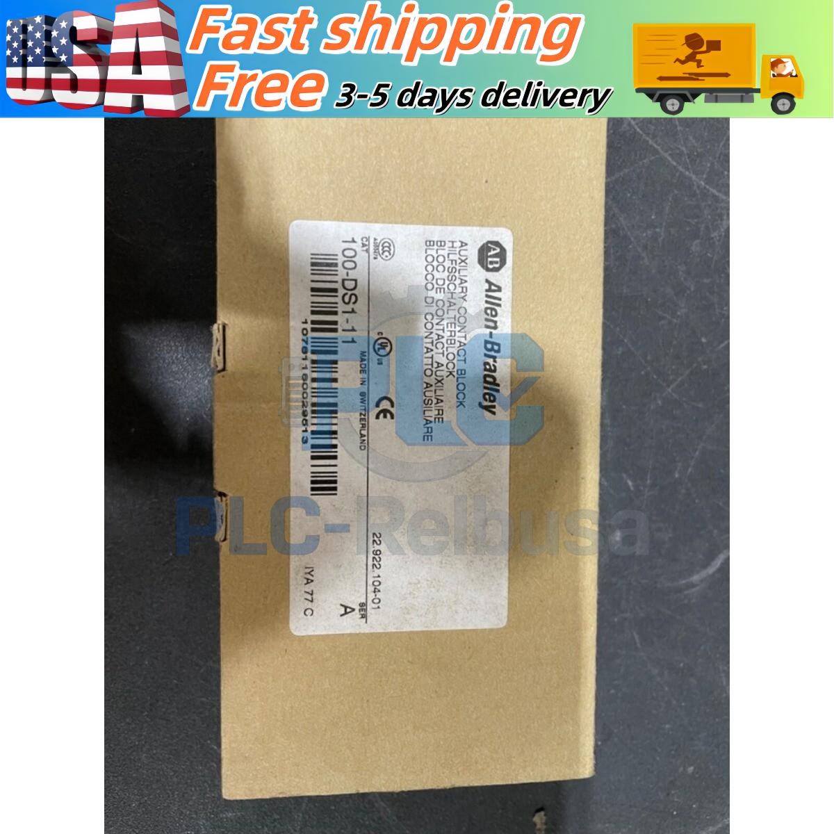 AB 100-DS1-11 Contactor Auxiliary Contact New 100DS111