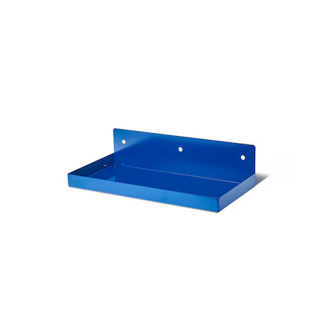 Triton Products 76126 12 In. W X 6 In. D Blue Epoxy Coated Steel Shelf For 1/8