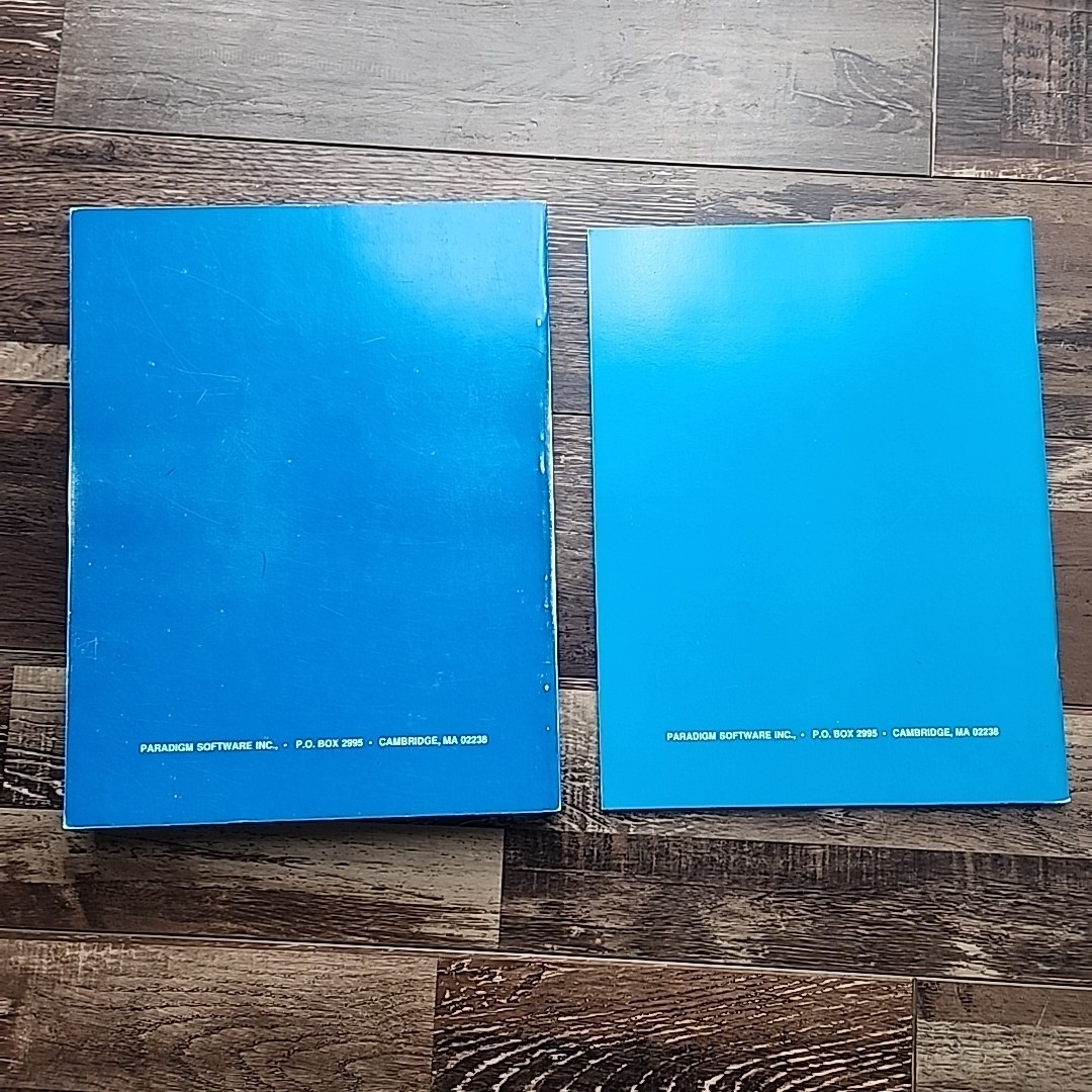 Vintage ObjectLogo Books for Apple II by Paradigm Software Manual & Supplement