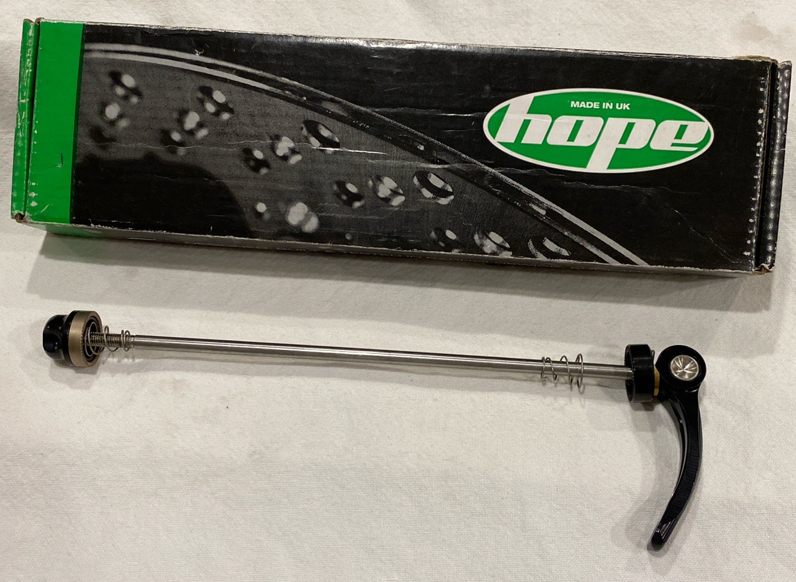 Hope CrMo-FatSno Rear Q/R Wheel Skewers Black 170mm Fatsno Quick Release Skewer