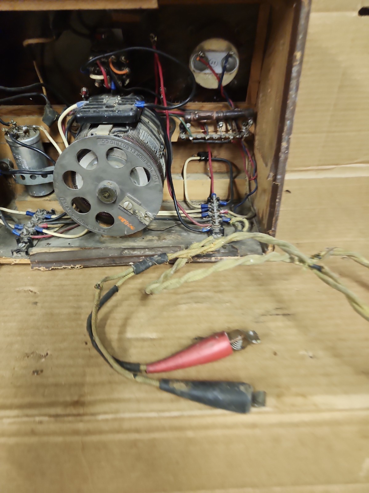 custom-built or modified Benchtop Variable DC Power Supply housed inside a...