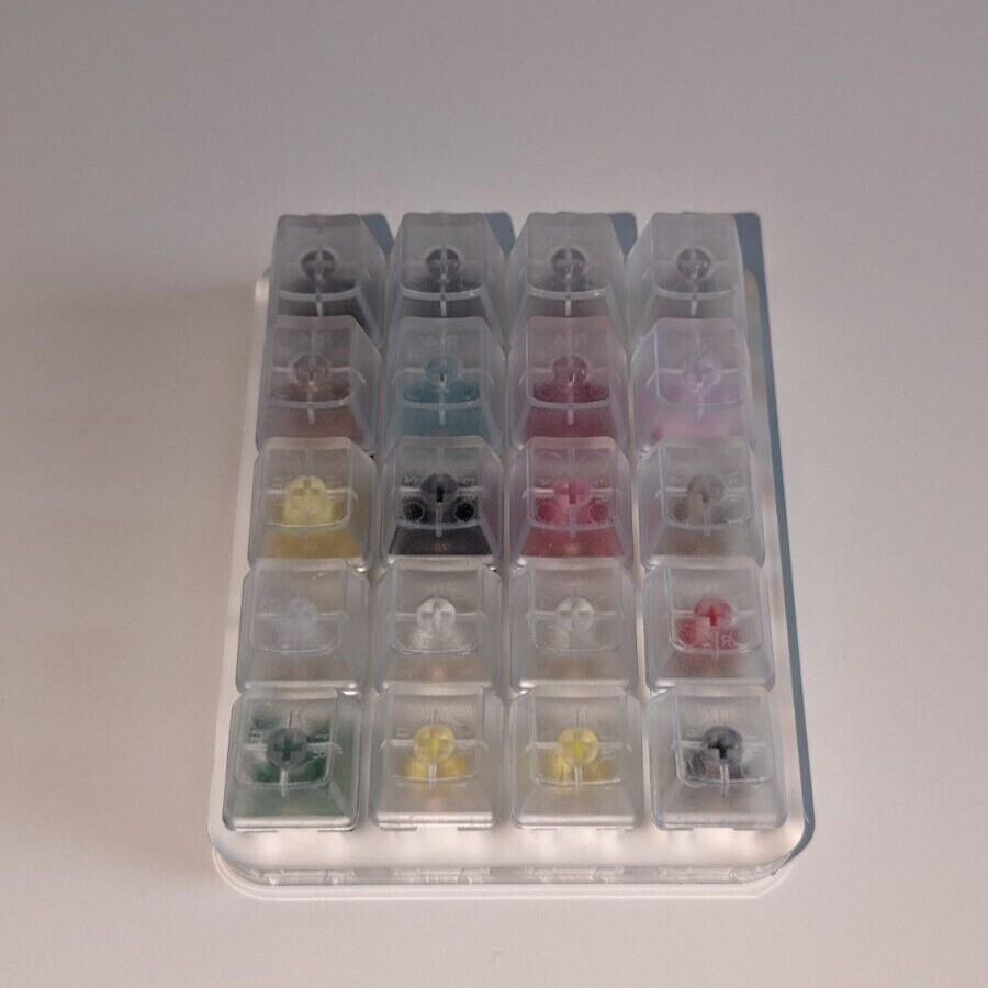 Mechanical Keyboard Complete Linear Switch Tester - Mixed Key Caps