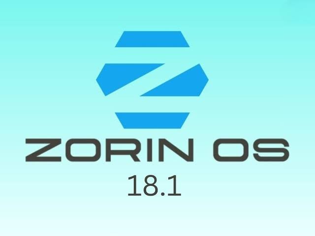 Zorin operator system bootable live and install  dvd