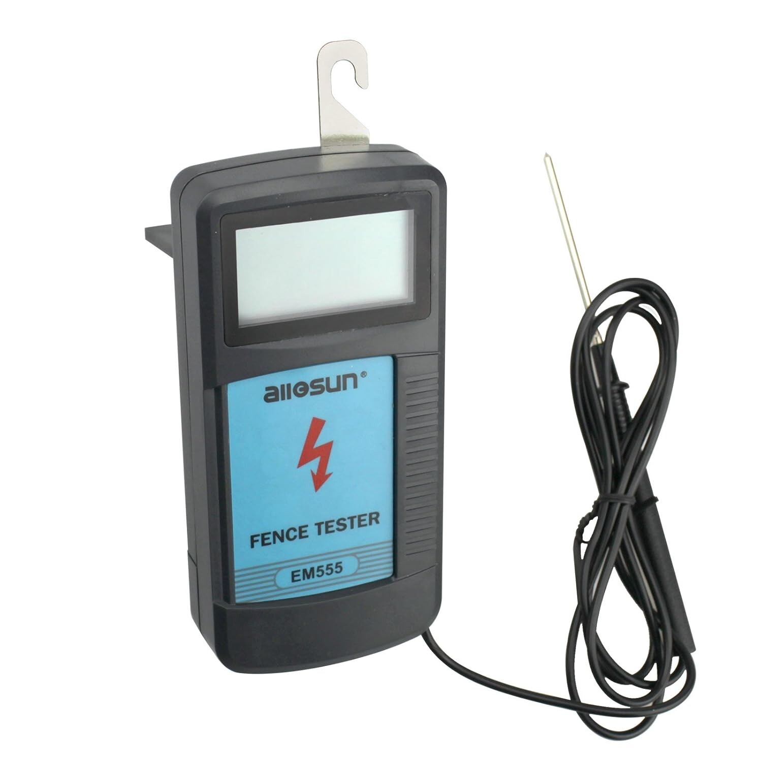 Multi-Functional Electric Fence Meter - Battery Powered Voltage Checker with Bag