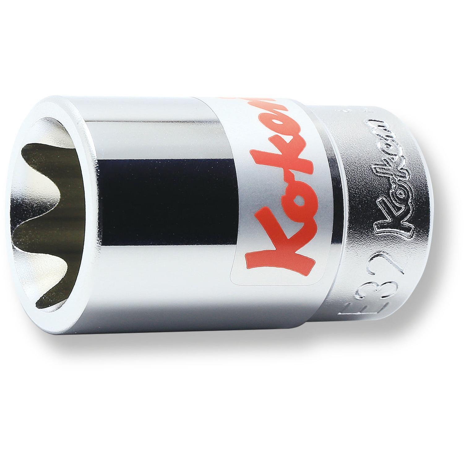 Koken 6425-E30 3/4 Inch Sq. Dr. Socket TORX E30 Length 60 mm