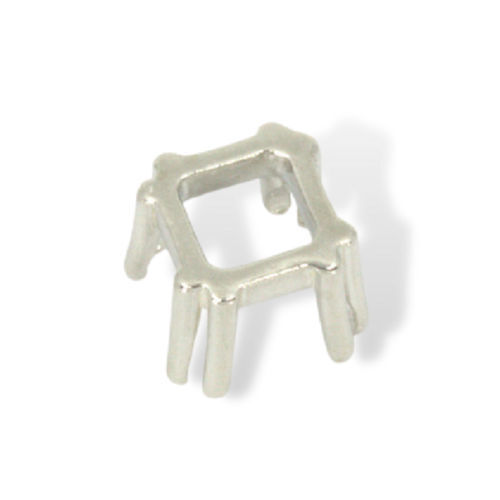Square Eight Prong Pre-notched Head Mounting