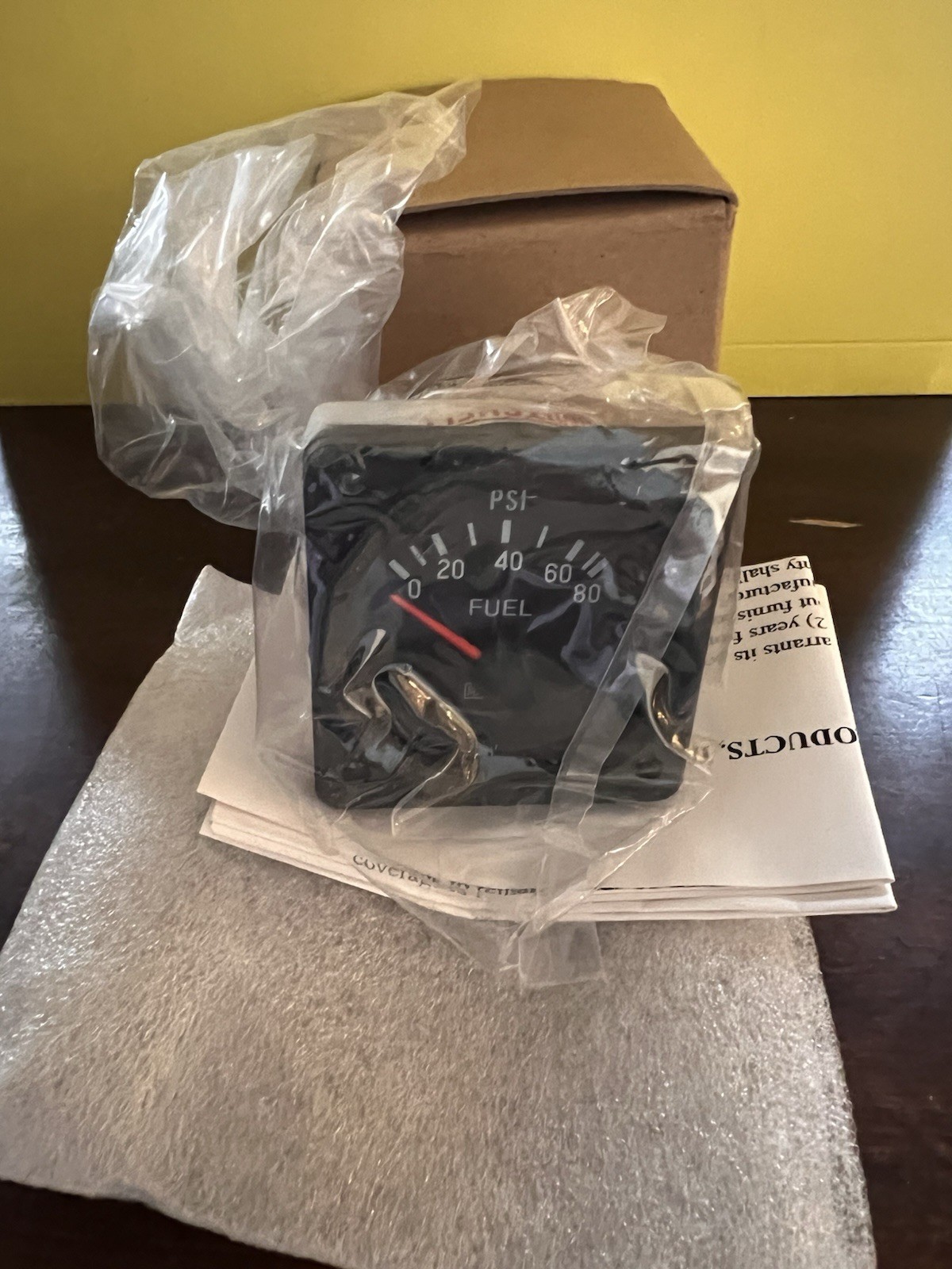 New Mitchell Aircraft 80 PSI Electric Oil Pressure Gauge 2” D1-211-5052 BinR1