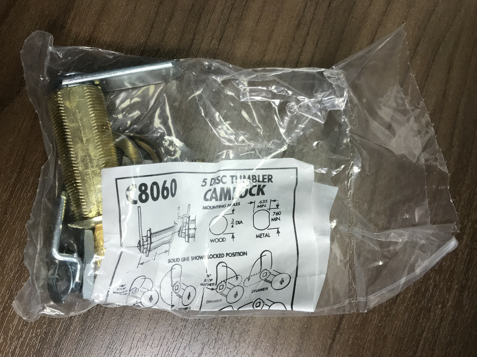 COMPX NATIONAL C8060 - 3 - KD Cam Lock