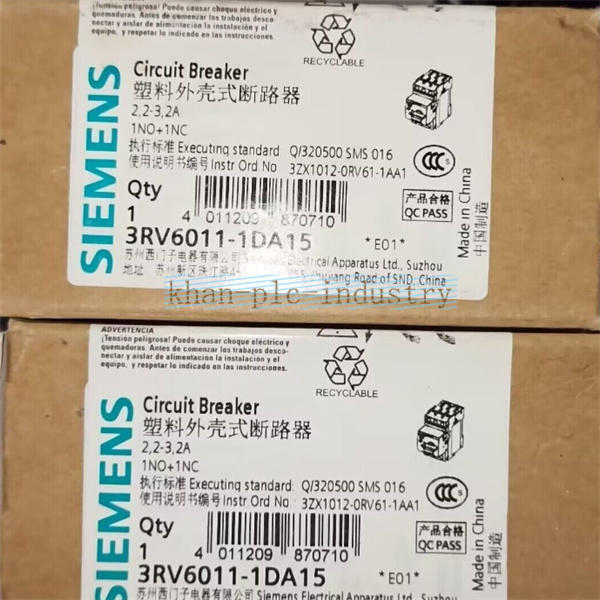 1PCS NEW Siemens circuit breaker 3RV6011-1DA15