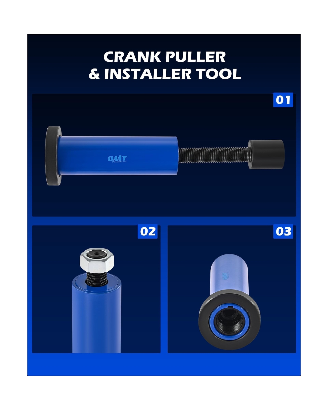 Orion Motor Tech 15 Piece Crankcase Splitter and Installer Tool Kit, Crank Ca...