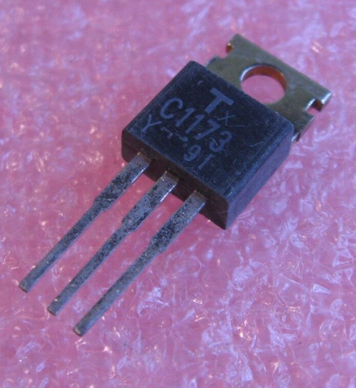 2SC1173 C1173 Toshiba NPN Silicon Power Transistor Si TO-220 - NOS Qty 1