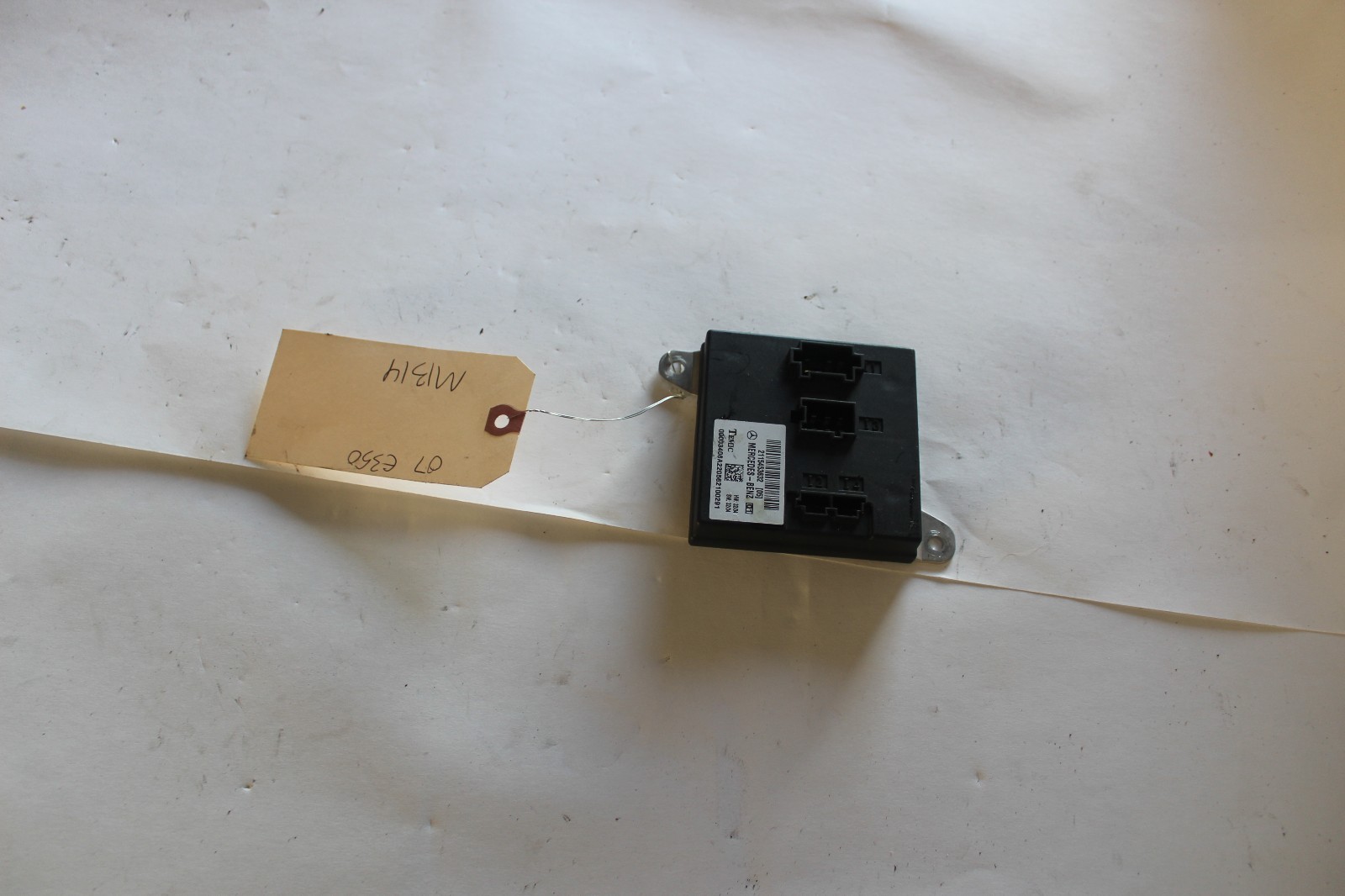 07-09 w211 MERCEDES E320 E350 E500 BCM BODY CONTROL MODULE UNIT M1314