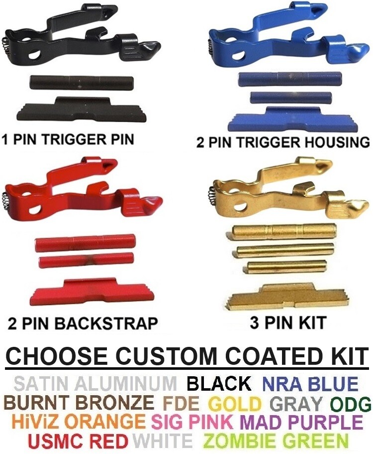 Gen 5 Control Kit And Extended Slide Stop Release For Glock 17 19 19X 26 27 45