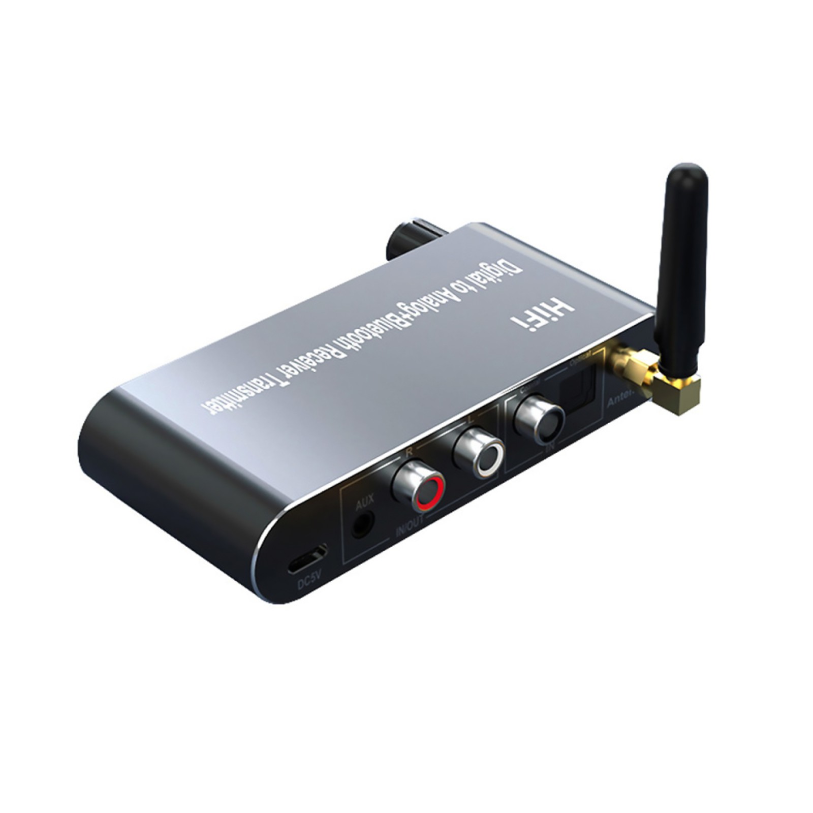 4in1 Bluetooth 5.1 Digital to Analog RCA Audio Adapter Receiver Transmitter