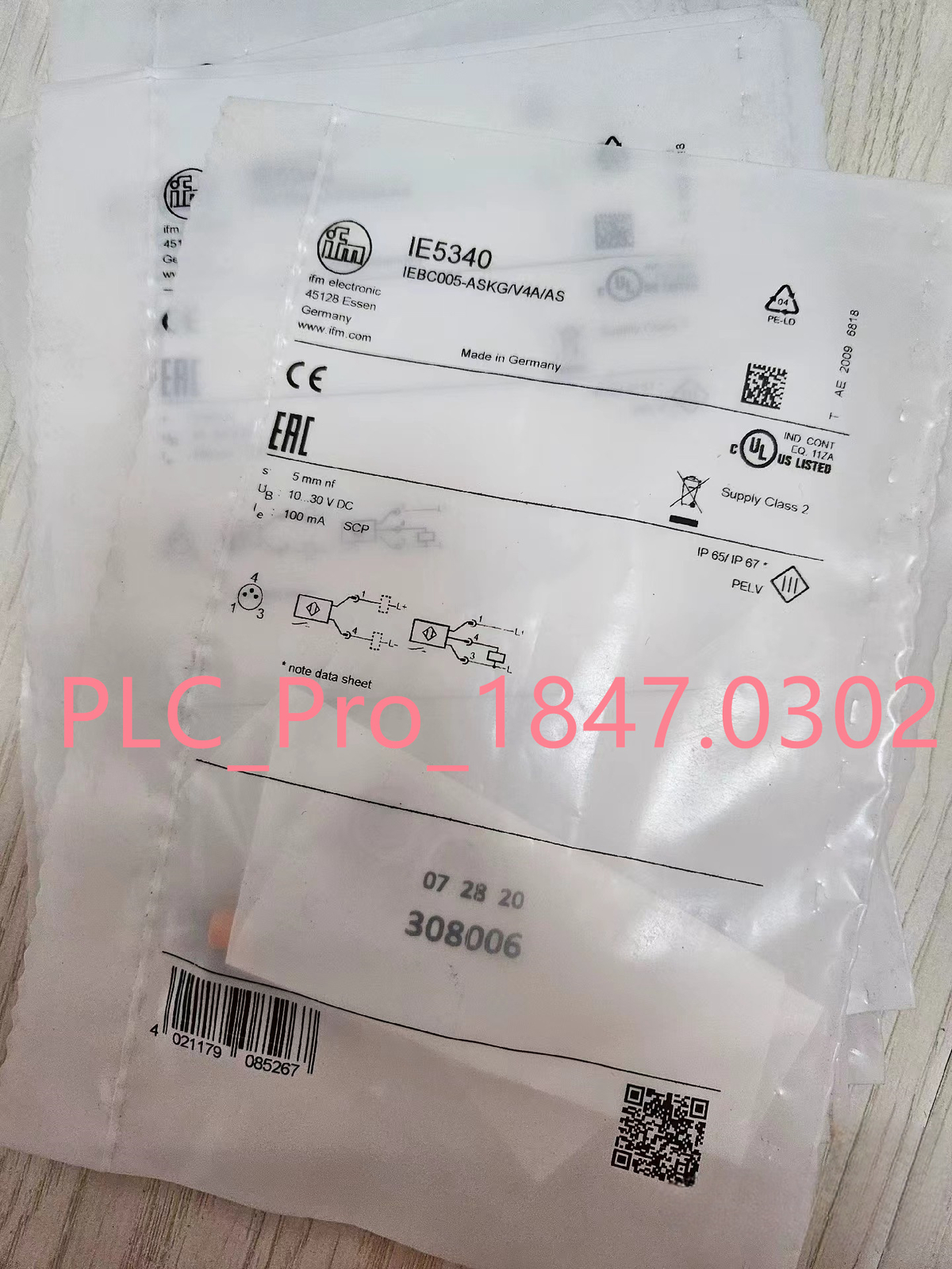 IE5340 1PCS Brand New IFM IE5340 Proximity Switch Sensor  Fast delivery