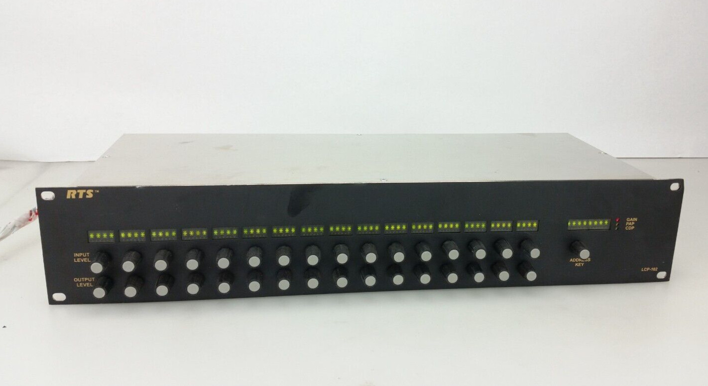 Telex RTS Intercom LCP-102-BLK