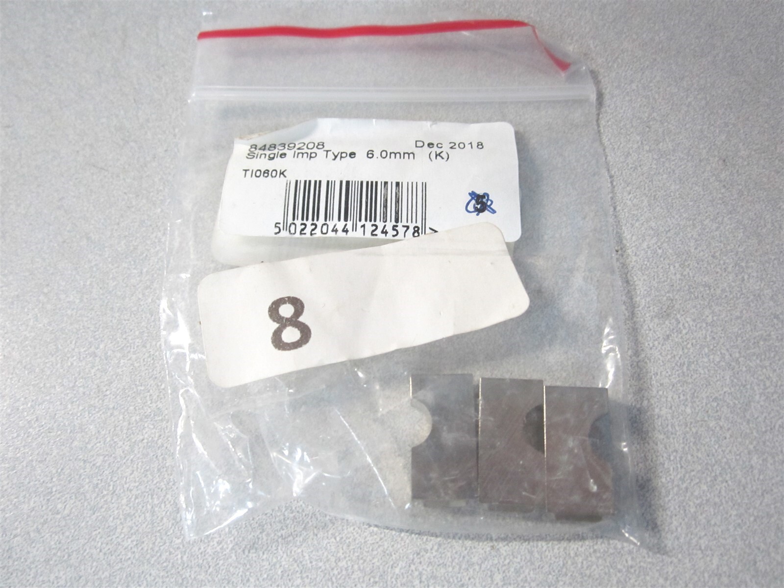Pryor (TI060K) Letter K, Individual Hardened Steel Type Letter Punch - Lot of 3