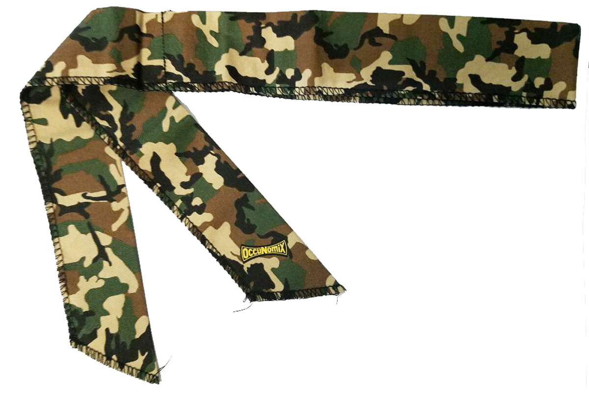 12 PIECE PACK MIRACOOL COOLING BANDANAS - CAMOUFLAGE - #940-CAM019