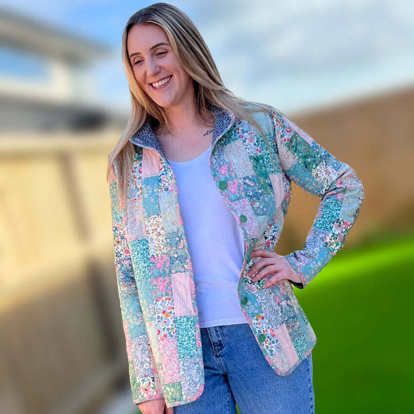 Laura Jacket Pattern by Creative Abundance