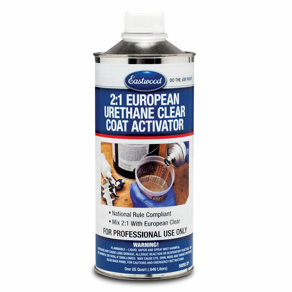 Eastwood 2:1 Urethane Super Durability Clear Coat Activator Quart 50252ZP