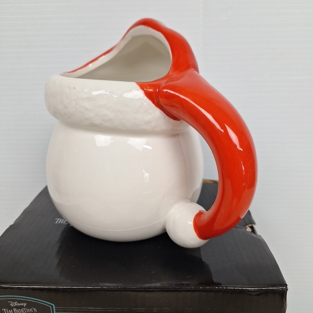Nightmare Before Christmas - Santa Jack Skellington 16 Oz. Sculpted Ceramic Mug