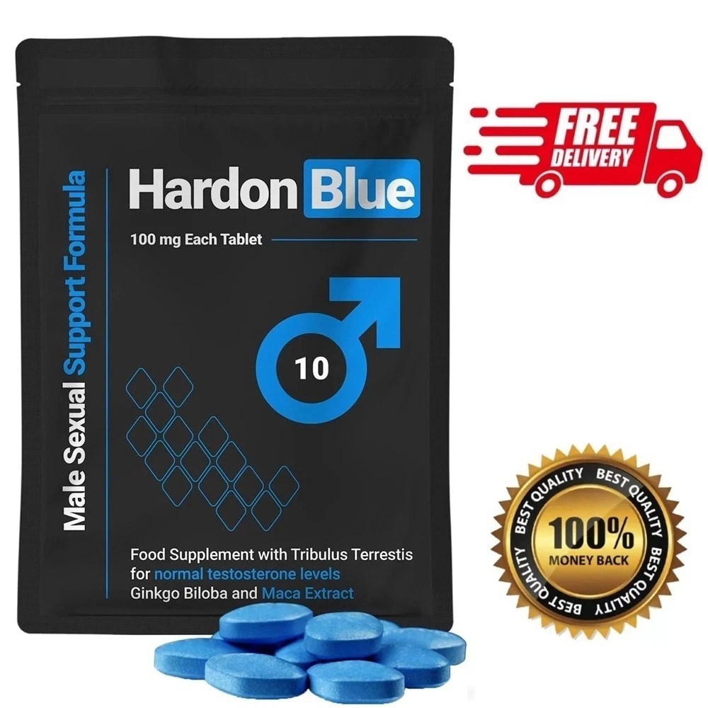 HARDON BLUE - NEW . 72 Hour Natural Peak Male Enhancement Supplement (10 Pills )