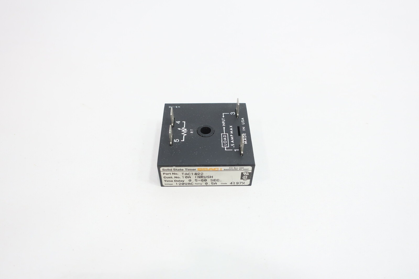 Ssac TAC1422 Solid State Timer 120v-ac