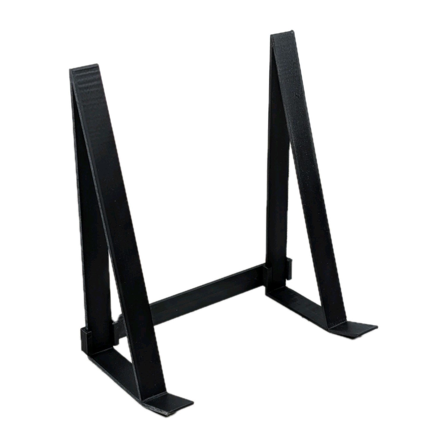 Big Box PC Computer Game Software Display Stand Free Standing Angled - Black