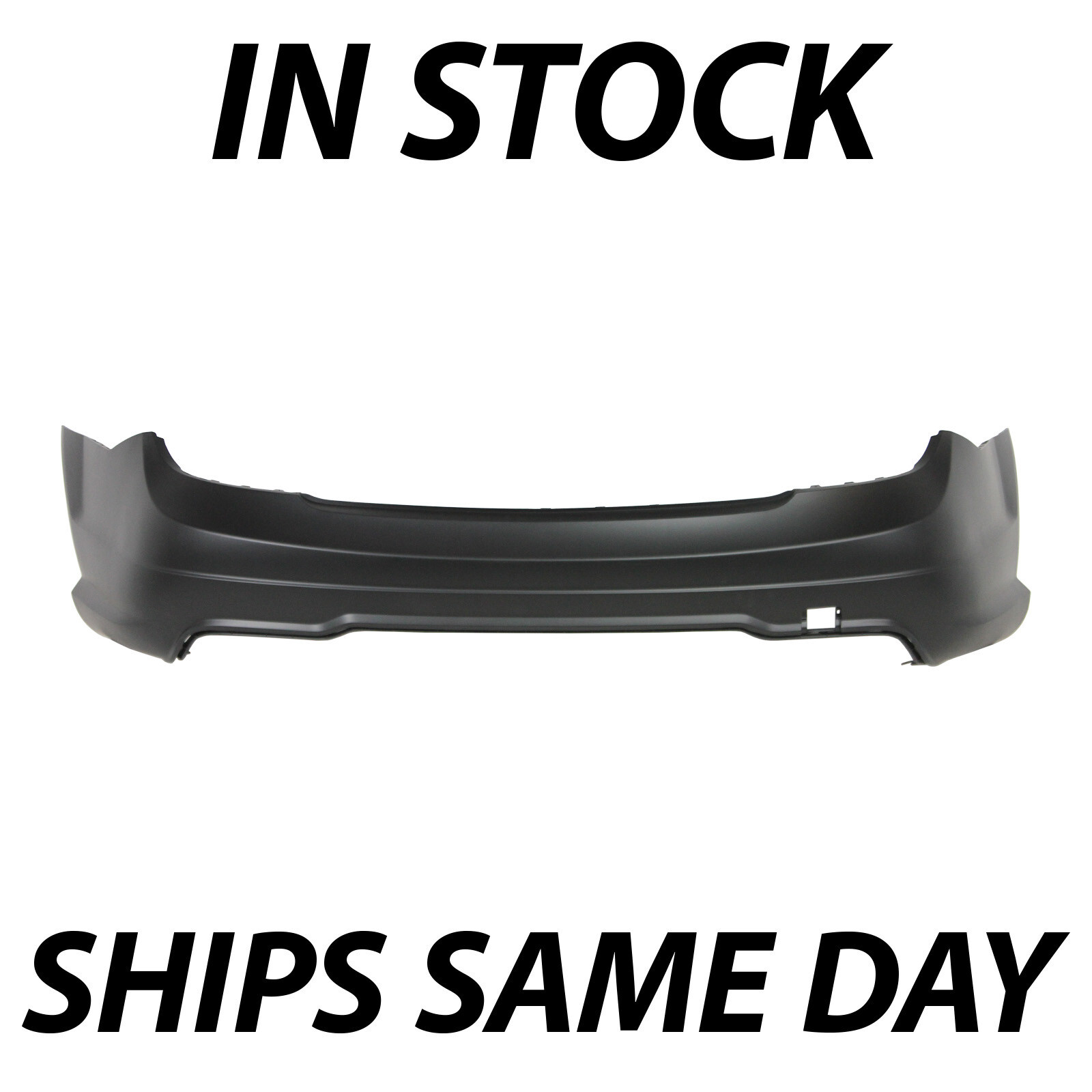 NEW Primered Rear Bumper Cover for 2012-2015 Mercedes C250 C300 C350 w/ Sport