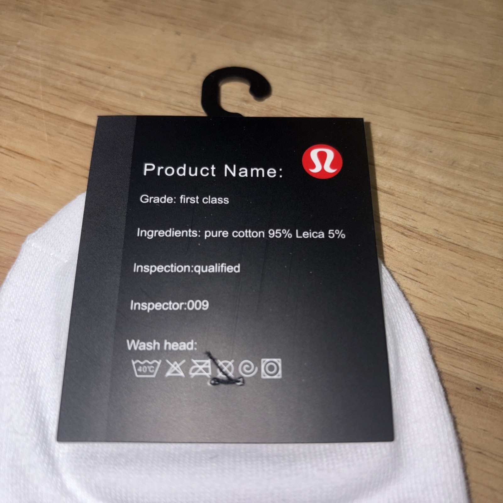 Lululemon Men Daily Stride Crew Ankle Socks 2 Pair White