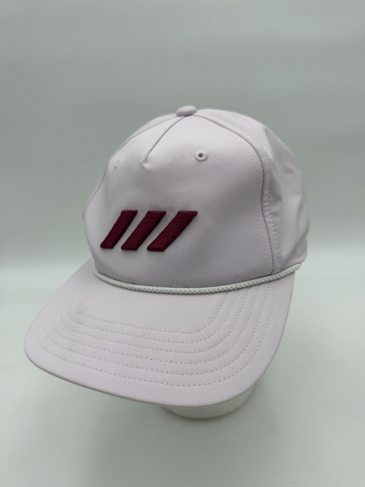 Adidas Woman’s Golf Standard 5 Panel Pink Adjustable Hat EUC