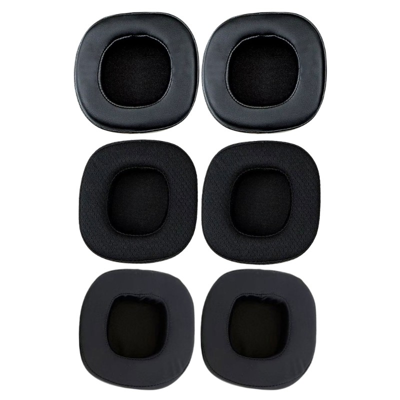 Quick Change Earpad Breathable Ice Silk/Meshed Cloth/Protein Leather Earpads
