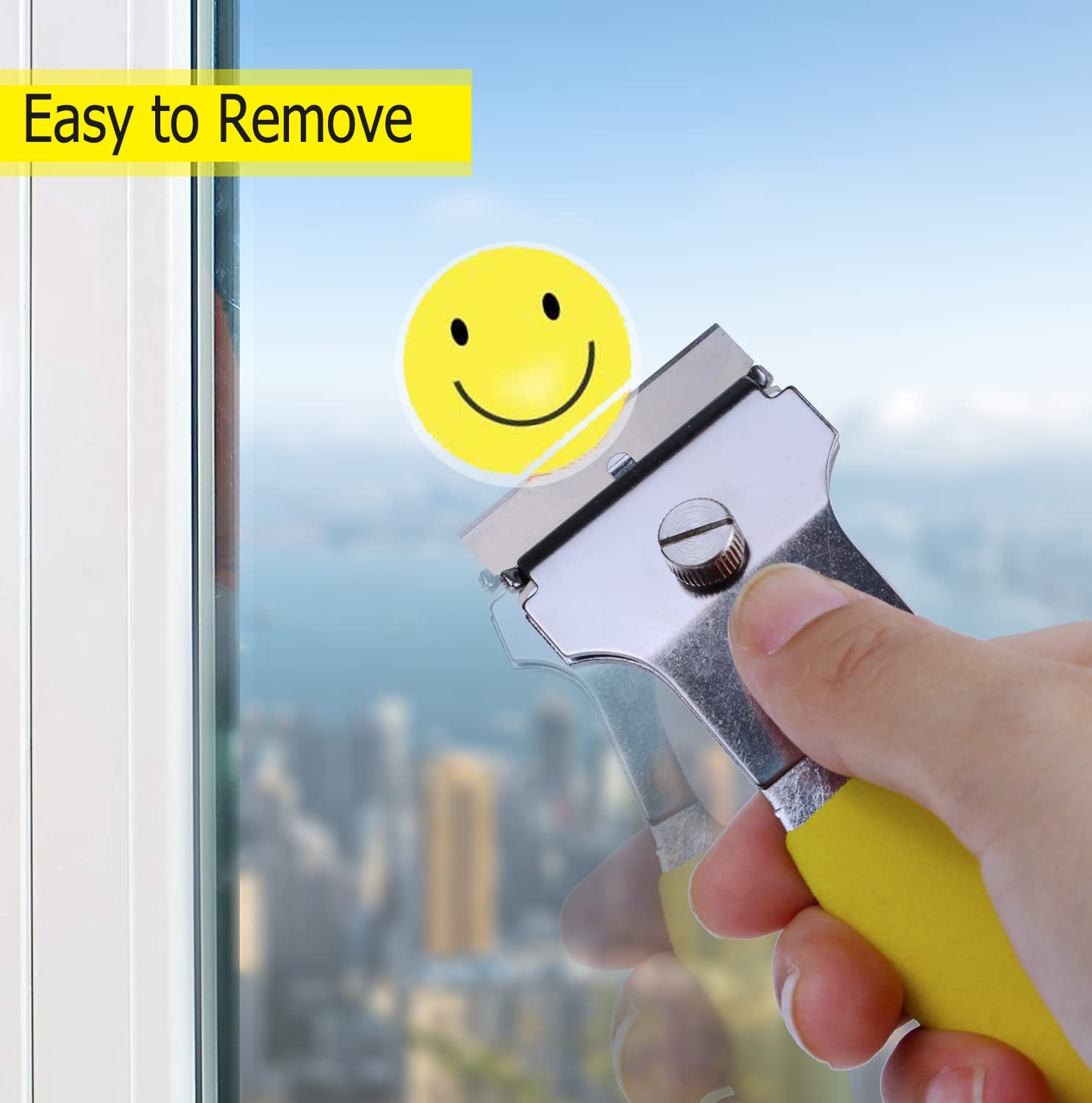 Multipurpose Scraper Cleaning Tool 2 Pack Razor Blade Scraper Set With 10 Extra