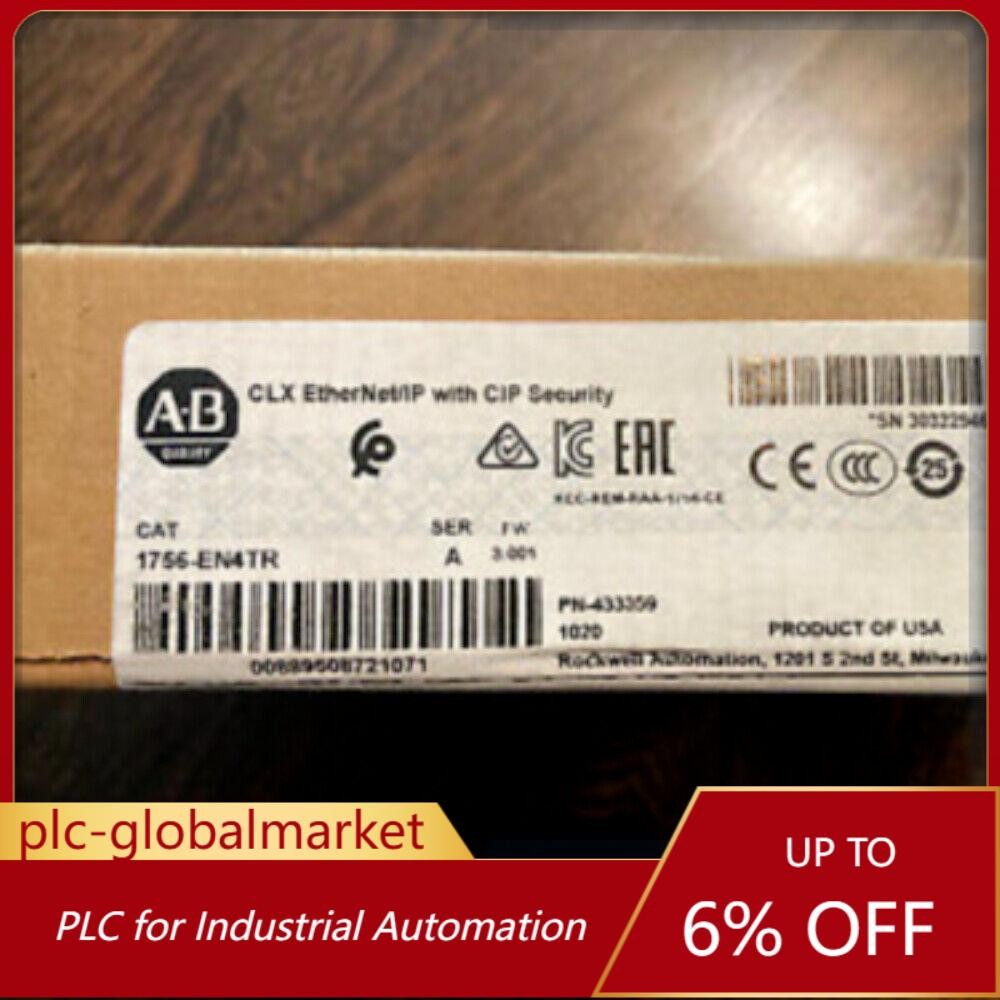 New Sealed 1756-EN4TR ControlLogix Dual Port EtherNet I756EN4TR AB US Free Tax