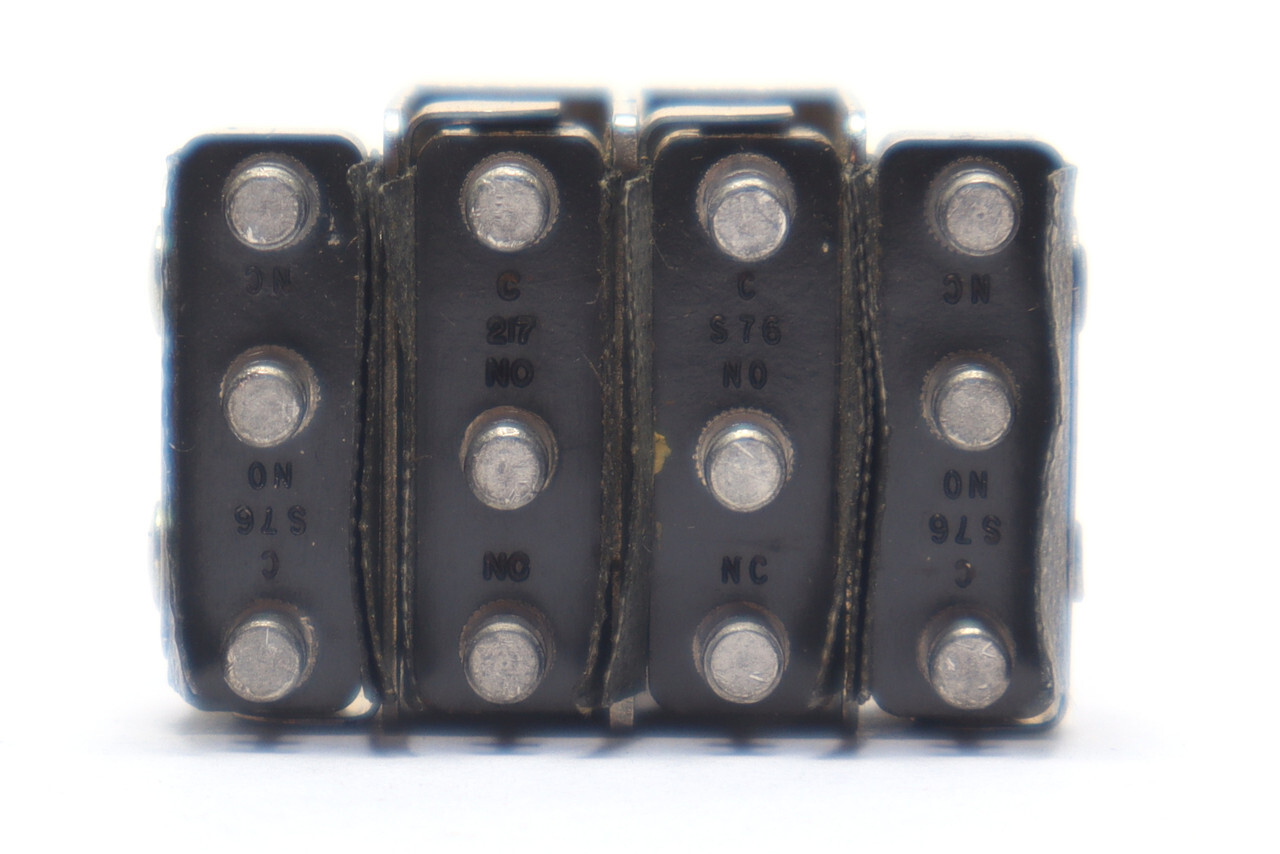 Honeywell 13AT409-T2 4PDT Toggle Switch, 5Amp