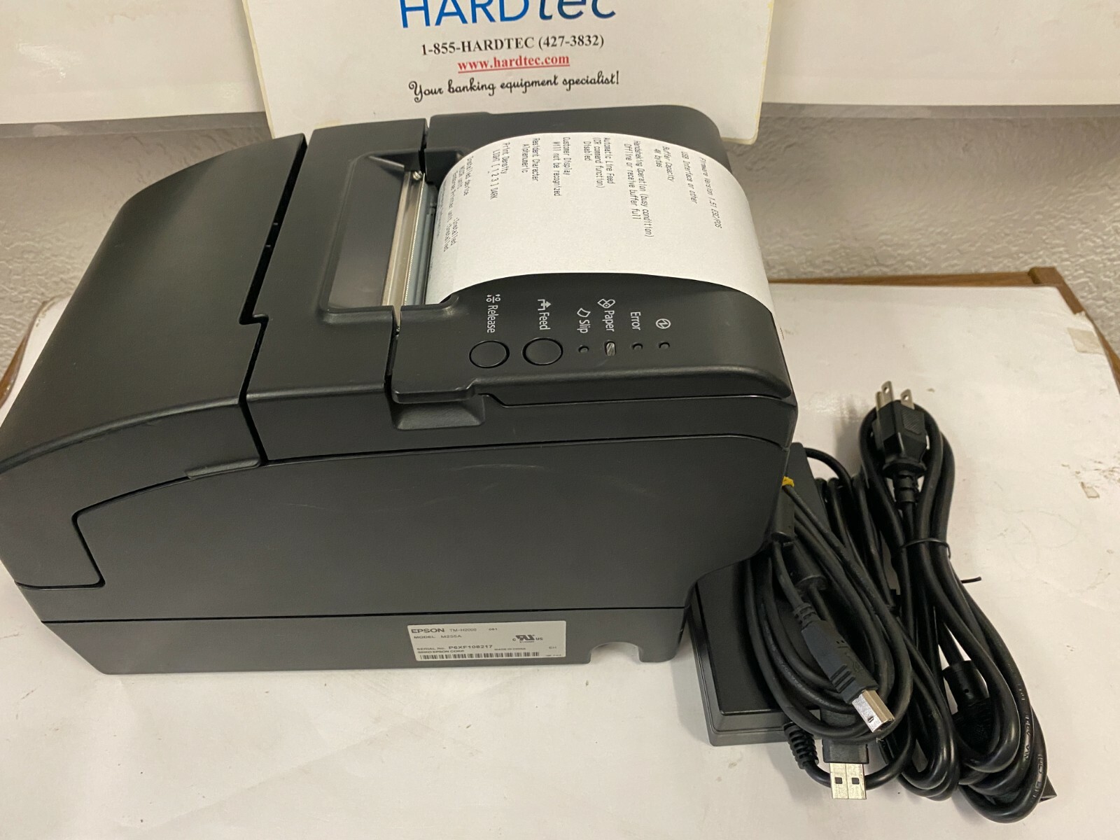 Epson TM-H2000 USB Dual-function Thermal Receipt Printer M255A