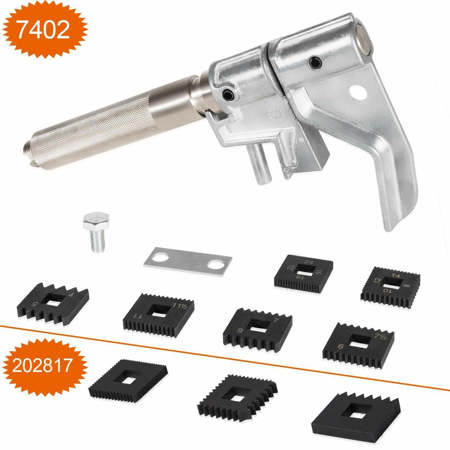 7402 Universal Outside Thread Chaser & 202817 Metric Die Set Thread Repair Tool
