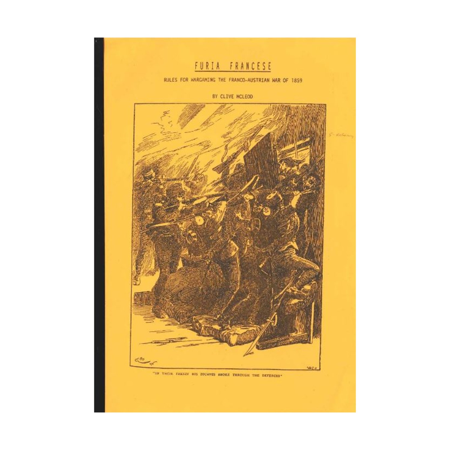 Freikorps 15 Historical Miniature Rules Furia Francese VG+