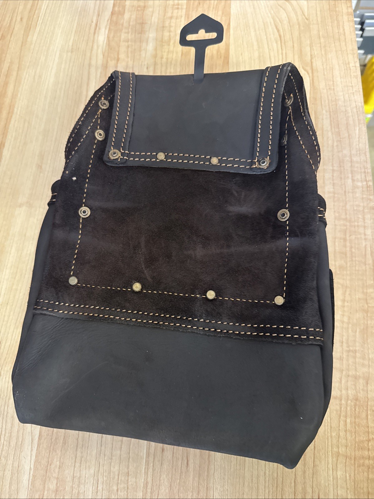 Ox Tools Pro 10-Pocket Pouch - Oil-Tanned Leather OX-P263701 free shiping