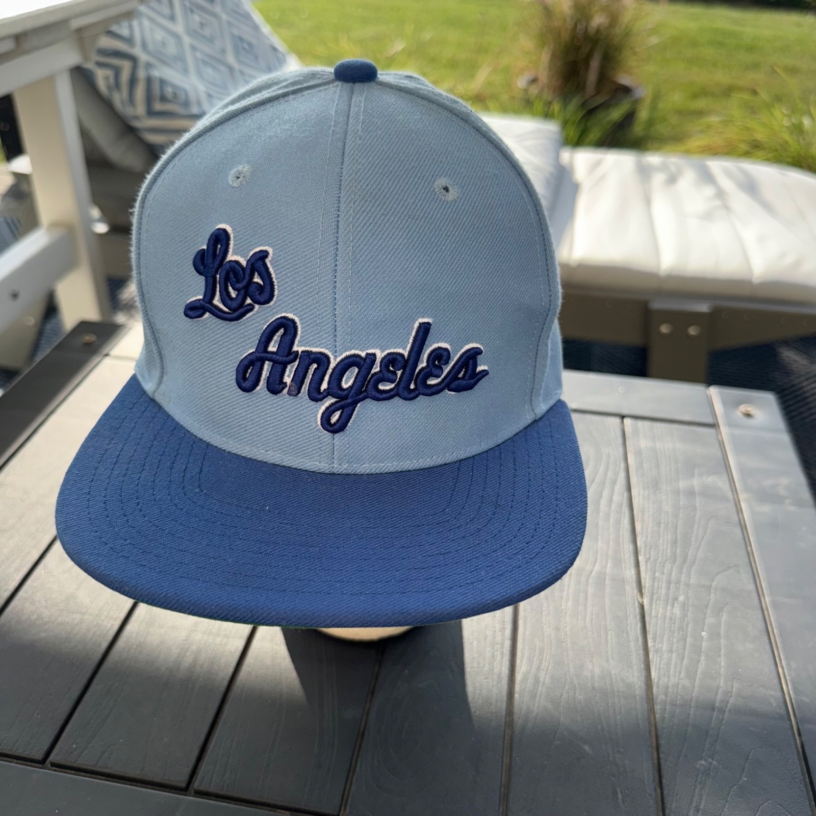 Los Angeles Lakers Hat Cap Mitchell & Ness Hardwood Classics Polyester SnapBack