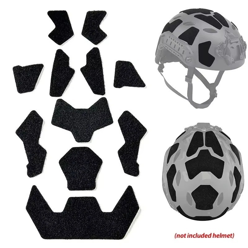 ACH MICH FAST SF Maritime ECH LWH PASGT Combat Helmet Adhesive Backed Loop Kit