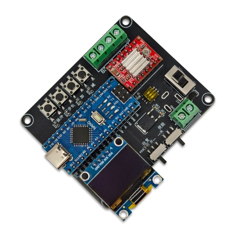 Precise Engineered Stepper Motor Driver Board for Automation Engineers Students,