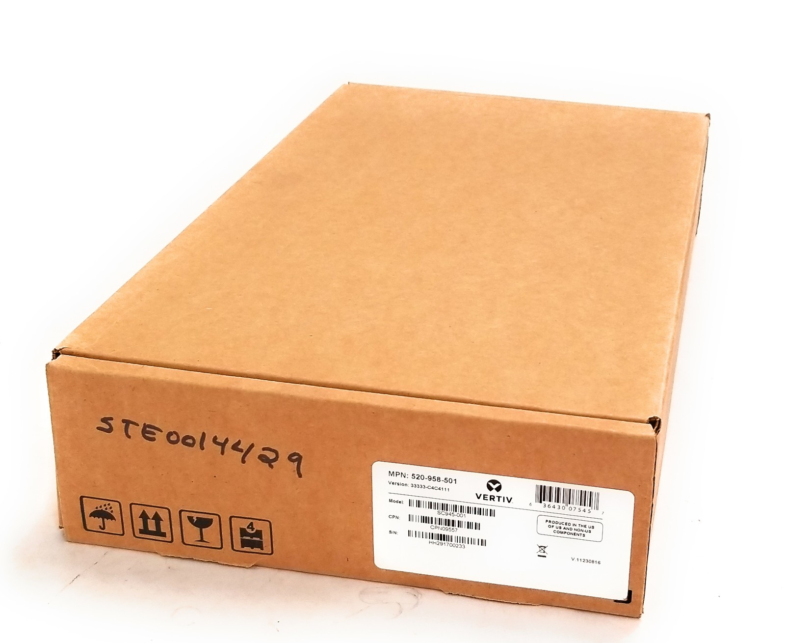 New Vertiv SC945-001 Secure Desktop KVM Switch 4-Port DVI-I DPP 2560x1600 @60Hz