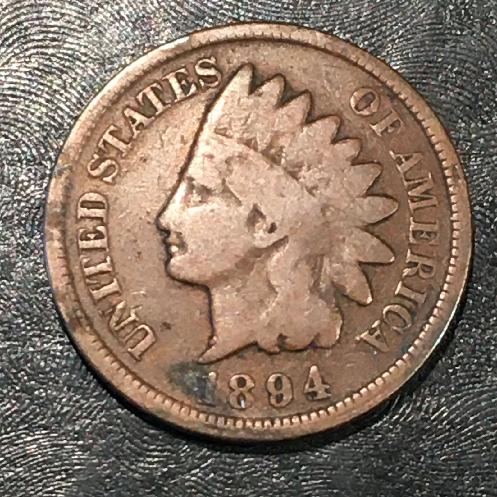 1894 Indian Cent - High Quality Scans #J682