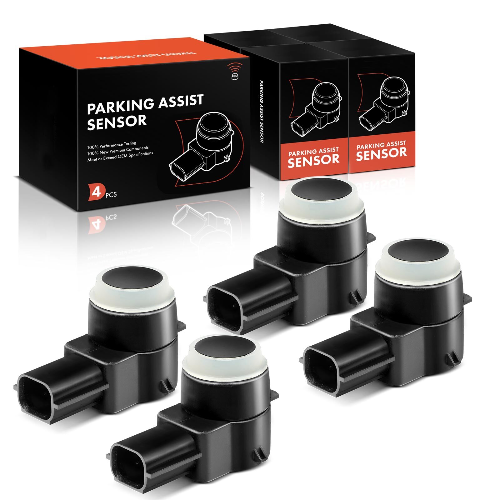 4x Backup Parking Assist Sensor for Dodge Journey Jeep Grand Cherokee Ram Rear